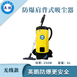 qmh球盟会肩背式防爆吸尘器-无线款6L